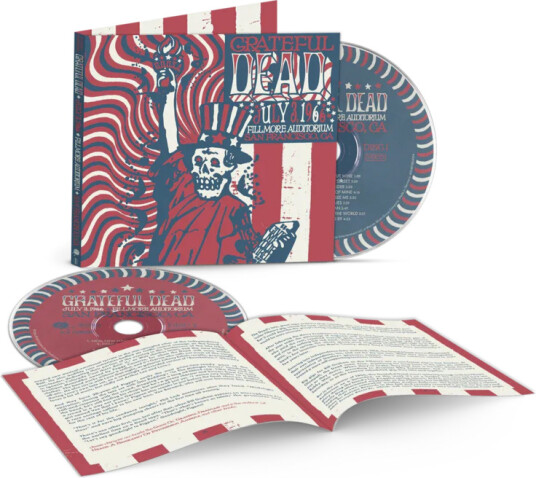 Grateful Dead Fillmore Auditorium San Francisco CA 7/3/66 CD