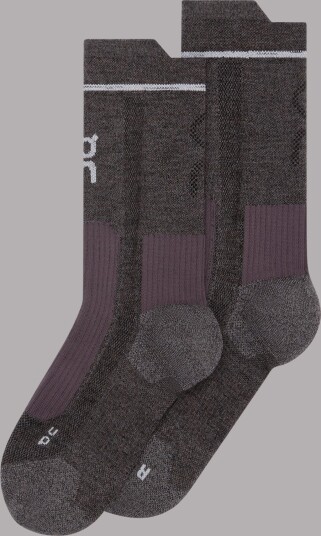 On Unisex Merino Ultra Sock Mulberry 47 49 On Unisex Merino Ultra Sock Mulberry 47 49