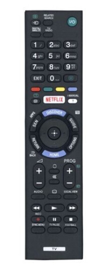 Fjernkontroll RMT-TX101D til Sony