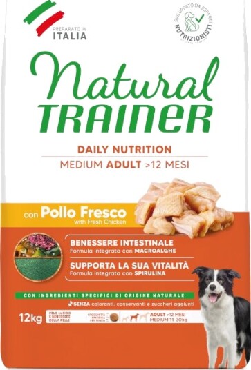 Natural Trainer Tørrfôr Trainer Natural Medium Og Maxi Medium Ris Aloe Vera Kylling 2 X 12 kg Natural Trainer Tørrfôr Trainer Natural Medium Og Maxi Medium Ris Aloe Vera Kylling 2 X 12 kg
