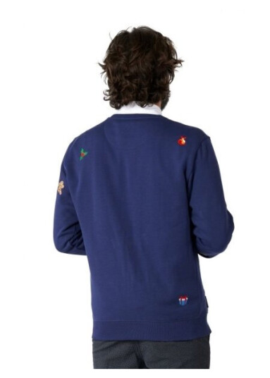 Boland Traciks Julebluse X-Mas Icons Navy ODSM-1001-XXL