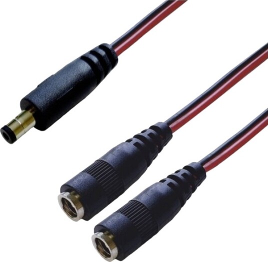 Bkl Electronic Dc-Fordeler Lavspenningskontakt – Dc-Tilkobling 5,5 Mm 2,5 Mm 0,30 M 1 Stk Single Bkl Electronic Dc-Fordeler Lavspenningskontakt – Dc-Tilkobling 5,5 Mm 2,5 Mm 0,30 M 1 Stk Single