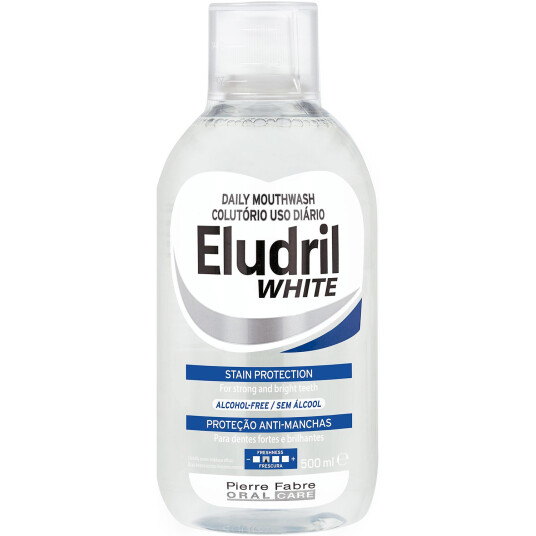 Whitening Munnvann Elgydium ELUDRIL White 500 ml. Whitening Munnvann Elgydium ELUDRIL White 500 ml.