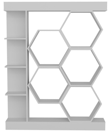 Desgrar Bokhylle 140x177,4 cm Hvit Desgrar Bokhylle 140x177,4 cm Hvit
