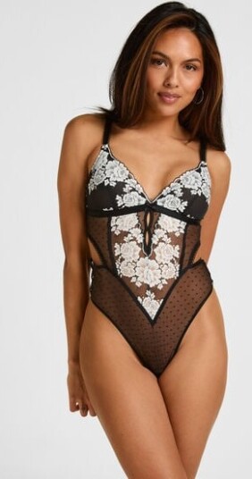 Hunkemöller Kropp Lindi Svart Hunkemöller Kropp Lindi Svart