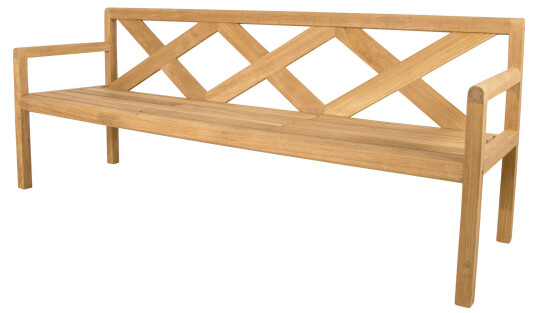 Cane-line Grace 3-seter benk Teak Natur