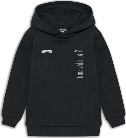 Sometime Soon Aiden Hoodie Black (110 / 5 år)