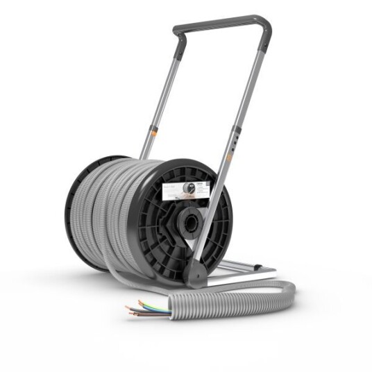 PM FLEX FQ Kabel forhåndslagt, halogenfri og flammesikret 300 m, 5G 1,5 mm²