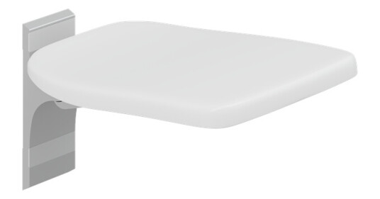 Pressalit Care PLUS klapsde fastmonteret hvid