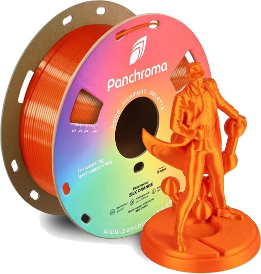 Polymaker Panchroma Silk Pla Silk Orange Polymaker Panchroma Silk Pla Silk Orange