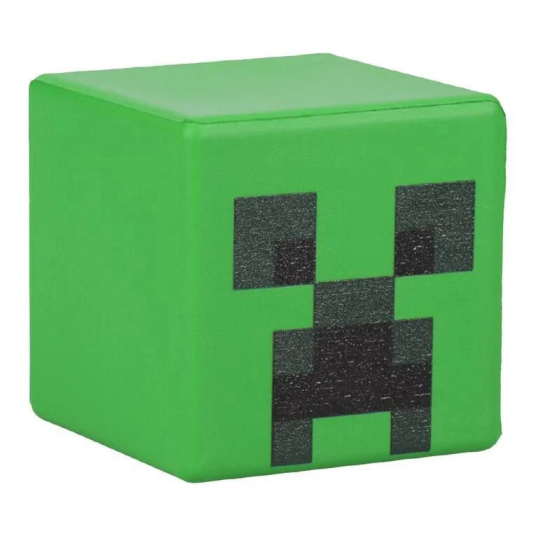 Lisensiert Minecraft Stressball 6 cm VELG FARGE Lisensiert Minecraft Stressball 6 cm VELG FARGE