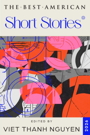 The Best American Short Stories 2026 The Best American Short Stories 2026