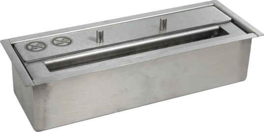 Scandiflames 1,0 liter Deluxe Bioetanol Brenner 28,5 cm Stål Scandiflames 1,0 liter Deluxe Bioetanol Brenner 28,5 cm Stål