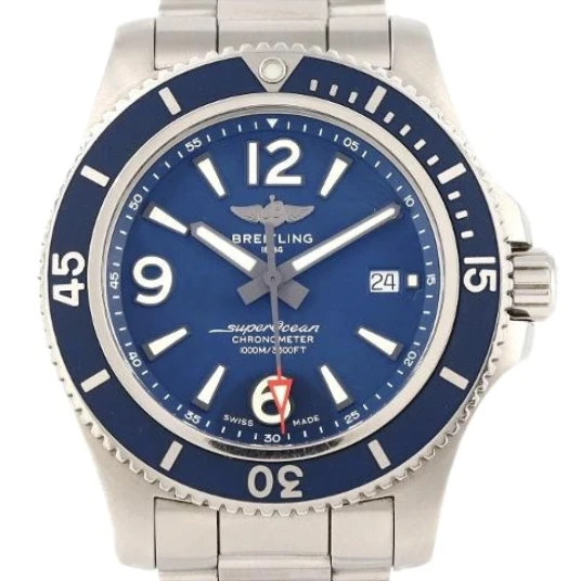 Breitling Pre-owned Herre Pre-owned Blå