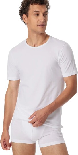 Schiesser Shirt 1/2   White   M