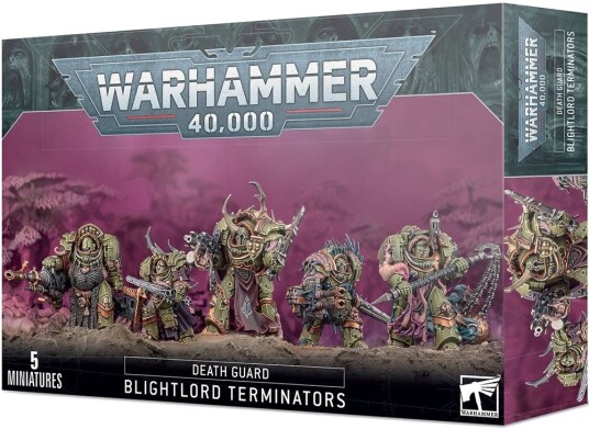 Games Warhammer 40K Death Guard -Blightlord Terminators