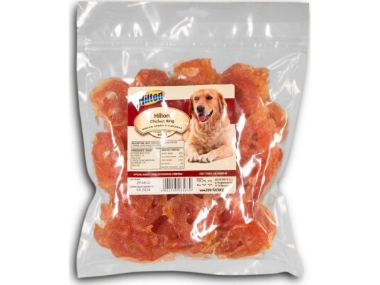 Hilton Soft Chicken Ring Hundegodbidder 500 G