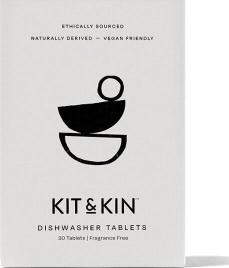 Kit & Kin Diskmaskintabletter Parfymfria 30 st