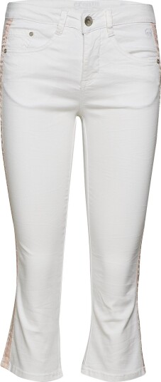 Cream Lotte Twill Shape Fit White 26