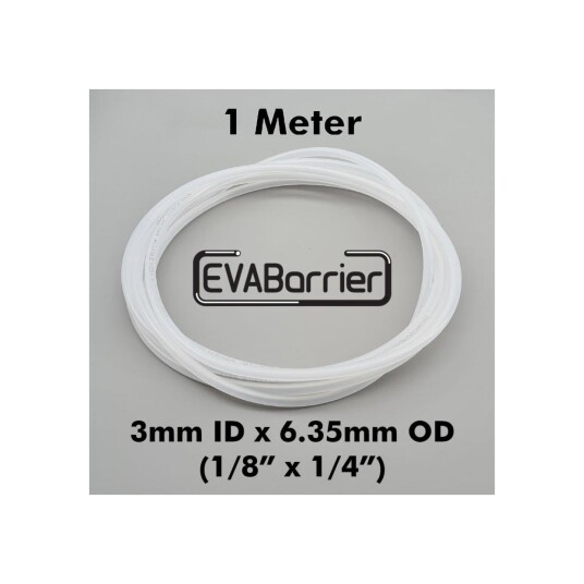 EVABarrier slange 3 mm ID x 6,35mm OD for øl og CO2. 1/8" ID x 1/4" OD