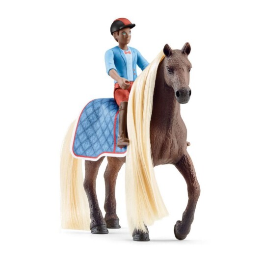 Schleich Horse Club Startsett Leo & Rocky for barn 4+ år