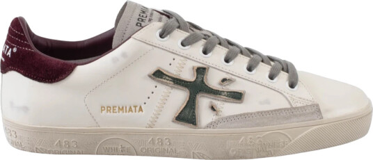 Premiata Herre Sko Hvit 44 EU,