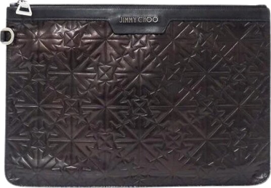Jimmy Choo Pre-owned, unisex, Pre-owned, Brun, ONE SIZE,