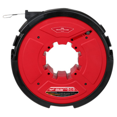 Milwaukee 48445176 Trommel stålbånd 36m x 3mm Installasjonsmaterial Milwaukee 48445176 Trommel stålbånd 36m x 3mm Installasjonsmaterial