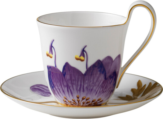 Royal Copenhagen Flora kopp og skål fikus