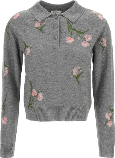 Erdem Dame Topper Grå M, Erdem Dame Topper Grå M,