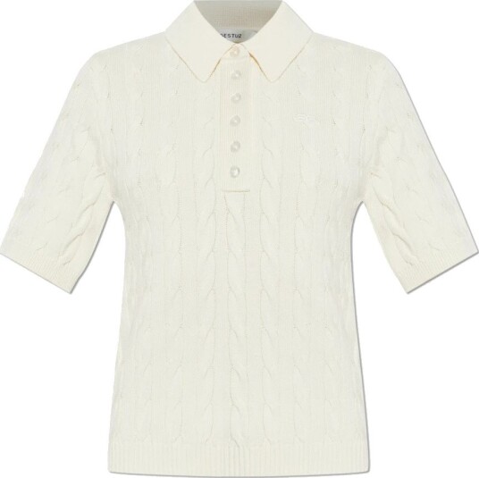 Gestuz Dame Topper Hvit XL,