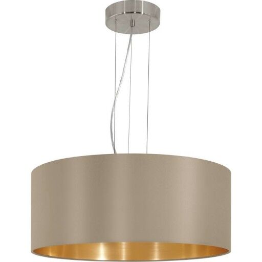 EGLO MASERLO pendant light taupe gold