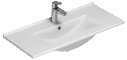 Dansani Amber mini servant, 81x36,5 cm, hvit