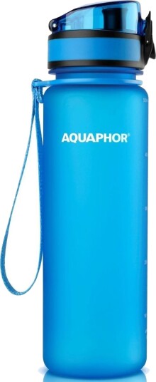 Aquaphor City Vannflaske med filter - 500ml - Blå Aquaphor City Vannflaske med filter - 500ml - Blå