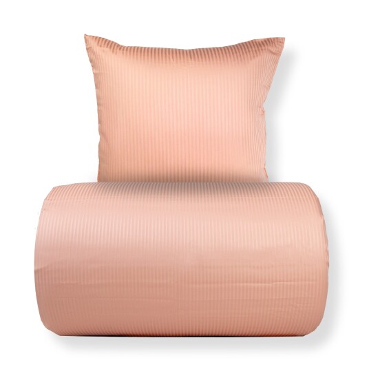 By Borg Sengetøy i 100 % egyptisk bomull - 150x210 cm - Peach sengetøy - Ekstra mykt sengesett fra By Borg Sengetøy i 100 % egyptisk bomull - 150x210 cm - Peach sengetøy - Ekstra mykt sengesett fra