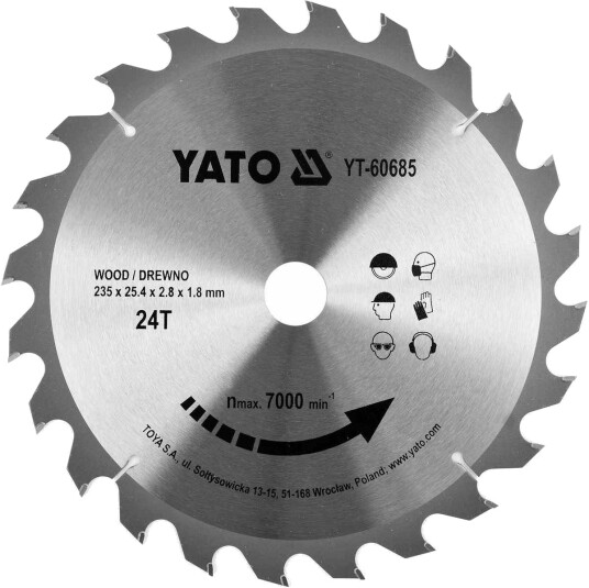 YATO YT 60685 Mellomleggsskive vinkelsliper