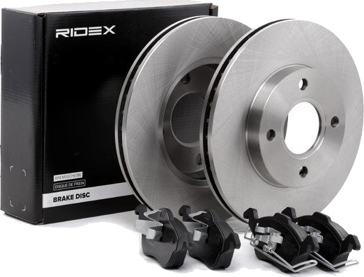 Bremseskiver og klosser RIDEX 3405B0030