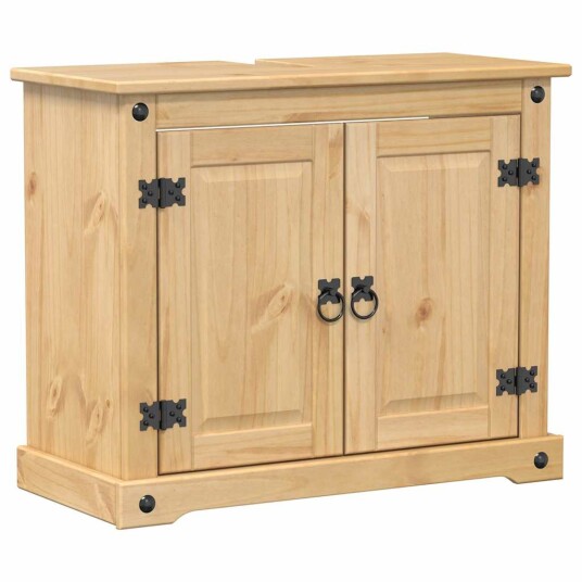 Vidaxl Baderomsskap 4 stk Corona heltre furu 3334634
