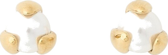 Edblad Øreringer Moonrave Studs L Gold Gull