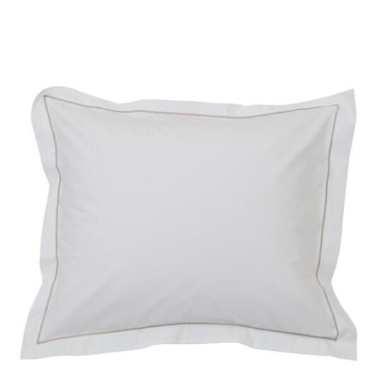 Lexington Hotel putevar percale 50x70 cm hvit/beige