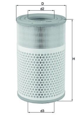 Luftfilter KNECHT LX 2079