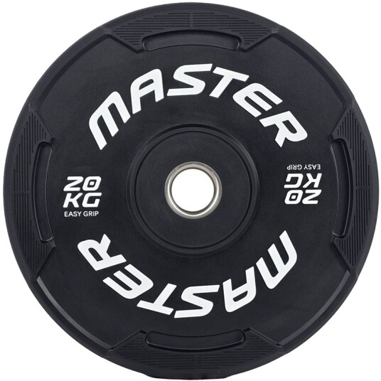 Master Fitness Easy Grip Black Viktskivor bumper
