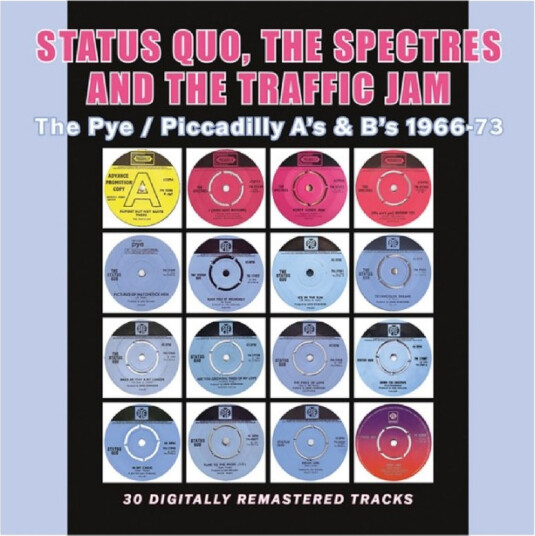 Status Quo The Pye / Piccadilly A’s & B’s 196673 CD