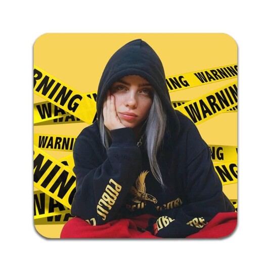 2 ST Billie Eilish Coaster