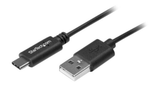 StarTech.com USB2AC2M USB-kabel 2 M USB 2.0 USB A USB C, svart