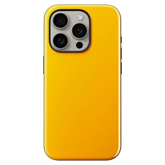 iPhone 15 Pro Nomad Sport Deksel - MagSafe-Kompatibel - Gul