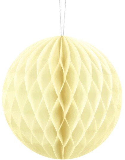 Lys Gul Honeycomb Ball 10 cm Lys Gul Honeycomb Ball 10 cm