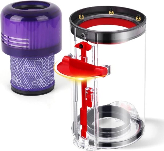 INF Erstatningsstøvbeholder og filter for Dyson V11