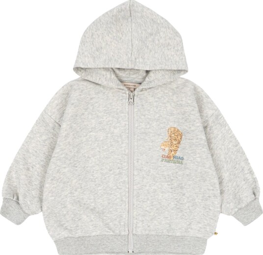 Konges Sløjd Cardigan Lou Grey Melange Konges Sløjd 9 10 år (134 140) Cardigan Grå