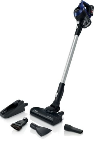 Bosch Unlimited Serie 6 Trådløs Skaftstøvsuger 2-i-1 Måneskinnsblå BBS611MAT Bosch Unlimited Serie 6 Trådløs Skaftstøvsuger 2-i-1 Måneskinnsblå BBS611MAT